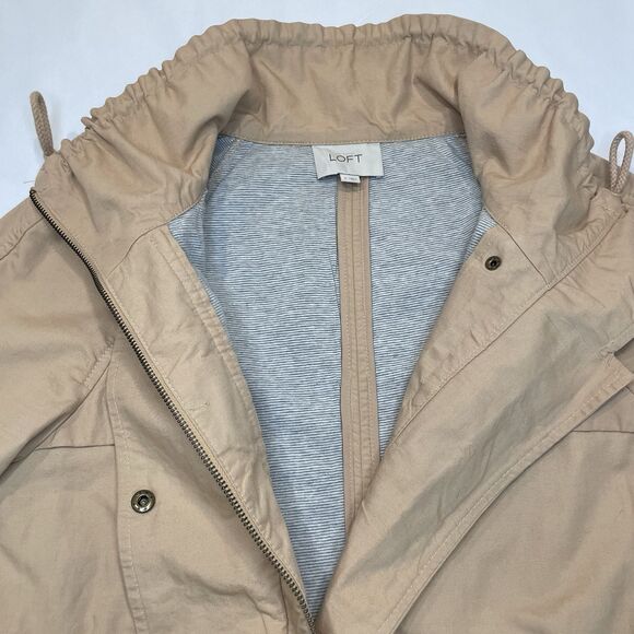Ann Taylor LOFT Utility Jacket Anorak Sz S - Picture 11 of 16